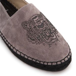 Kenzo Paris Suede Tiger Espadrilles